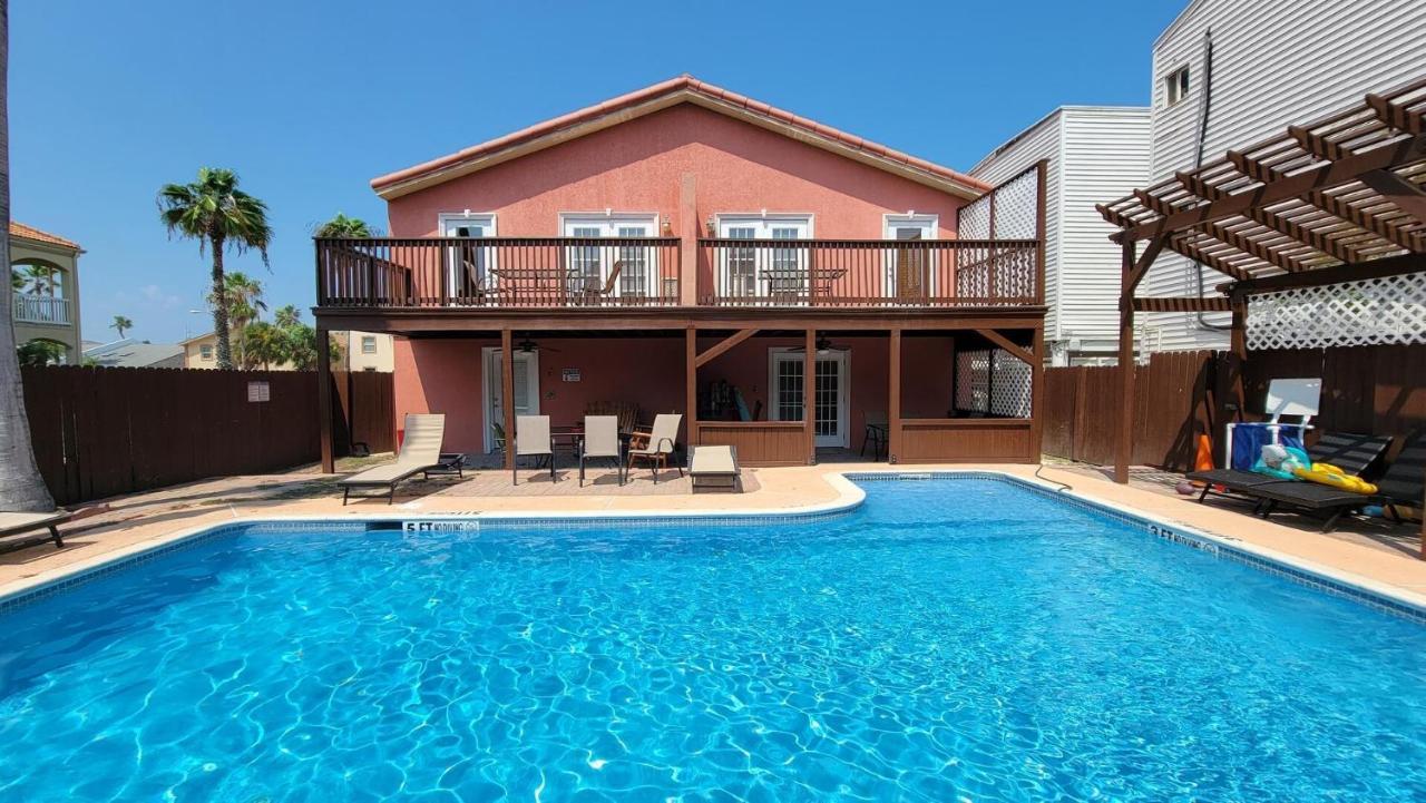 Cozy 2 Bedroom With Big Pool - Campeche Triplex Unit C Home Юг Падре Айленд Экстерьер фото